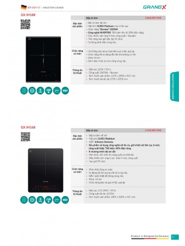CATALOGUE THIẾT BỊ THIẾT BỊ BẾP GRANDX 2026