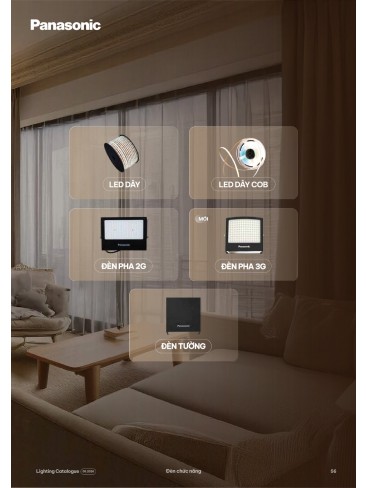 CATALOGUE ĐÈN PANASONIC THÁNG 06 - 2026