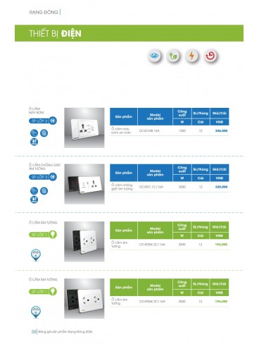 CATALOGUE RẠNG ĐÔNG 2026