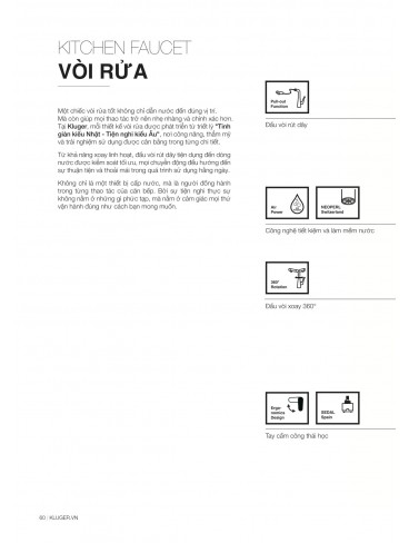 CATALOGUE CHẬU RỬA CHÉN KLUGER 2026
