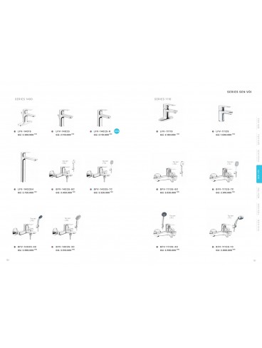 CATALOGUE INAX THÁNG 04 - 2026