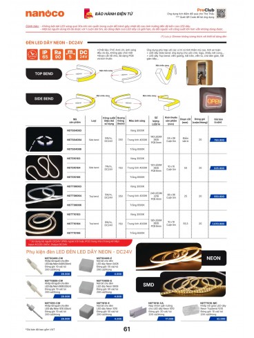 CATALOGUE THIẾT BỊ ĐIỆN PANASONIC & NANOCO T10.2026