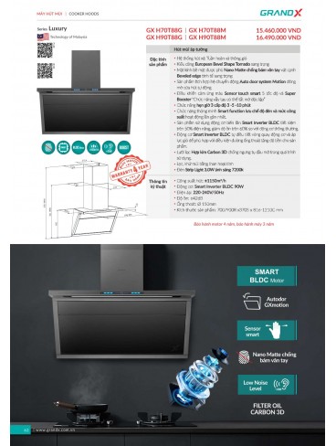CATALOGUE THIẾT BỊ THIẾT BỊ BẾP GRANDX 2026