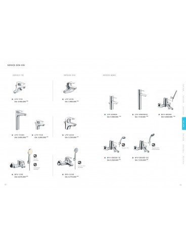 CATALOGUE INAX THÁNG 04 - 2026