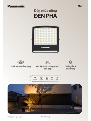 CATALOGUE ĐÈN PANASONIC THÁNG 06 - 2026