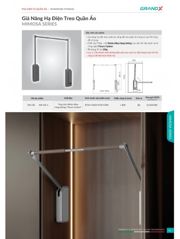 CATALOGUE THIẾT BỊ PHỤ KIỆN BẾP GRANDX 2026