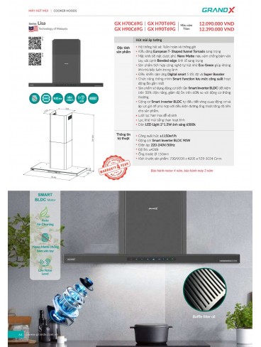 CATALOGUE THIẾT BỊ THIẾT BỊ BẾP GRANDX 2026