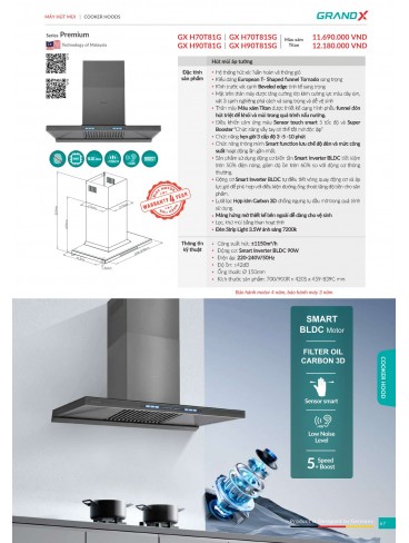 CATALOGUE THIẾT BỊ THIẾT BỊ BẾP GRANDX 2026