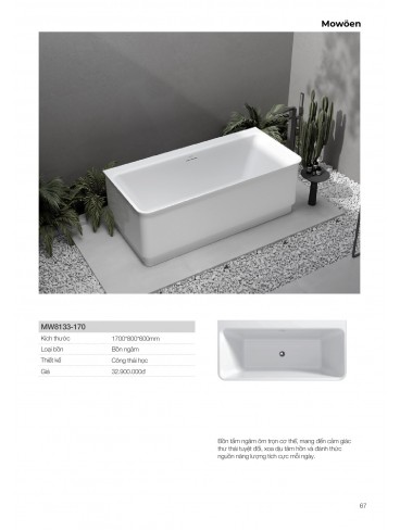 CATALOGUE BỒN TẮM MOWOEN 2026