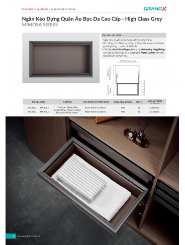 CATALOGUE THIẾT BỊ PHỤ KIỆN BẾP GRANDX 2026