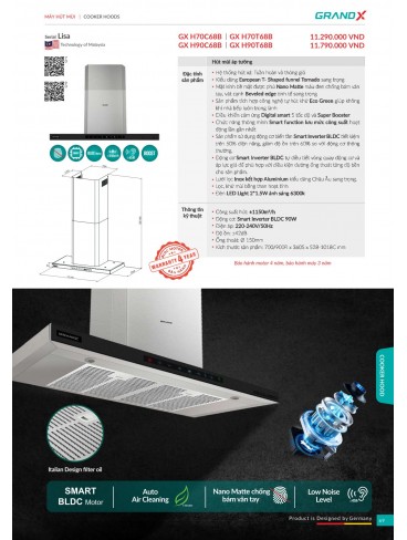 CATALOGUE THIẾT BỊ THIẾT BỊ BẾP GRANDX 2026