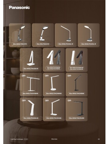 CATALOGUE ĐÈN PANASONIC THÁNG 06 - 2026