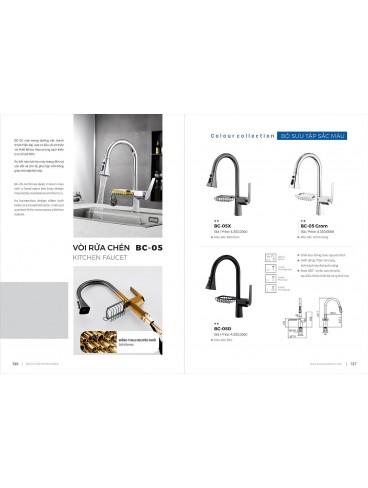 CATALOGUE BỒN RỬA CHÉN BOSSCO