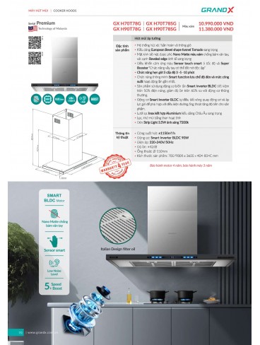 CATALOGUE THIẾT BỊ THIẾT BỊ BẾP GRANDX 2026