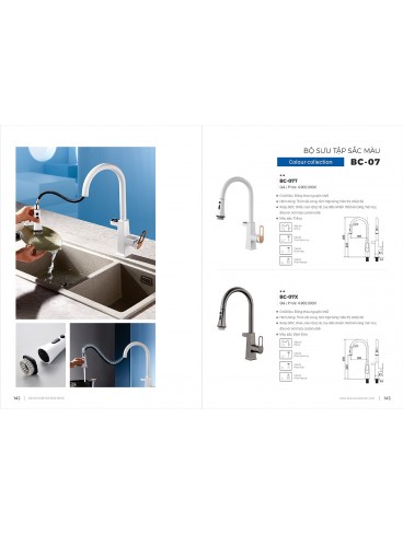 CATALOGUE BỒN RỬA CHÉN BOSSCO