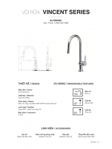 CATALOGUE CHẬU RỬA CHÉN KLUGER 2026