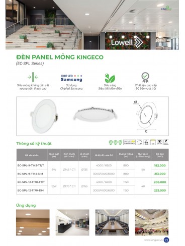 CATALOGUE KINGLED 2025