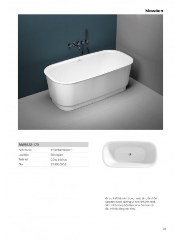 CATALOGUE BỒN TẮM MOWOEN 2026