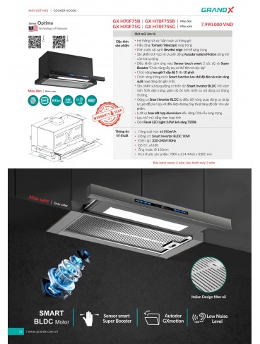 CATALOGUE THIẾT BỊ THIẾT BỊ BẾP GRANDX 2026