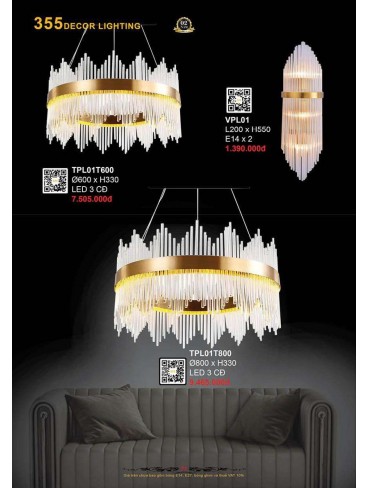 CATALOGUE 355 DECOR LIGHTING 2025