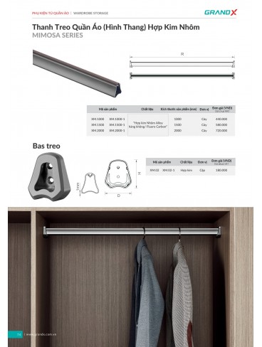 CATALOGUE THIẾT BỊ PHỤ KIỆN BẾP GRANDX 2026
