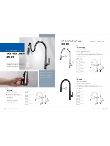 CATALOGUE BỒN RỬA CHÉN BOSSCO