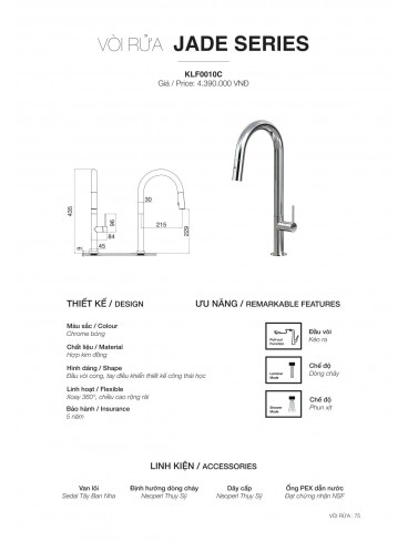CATALOGUE CHẬU RỬA CHÉN KLUGER 2026