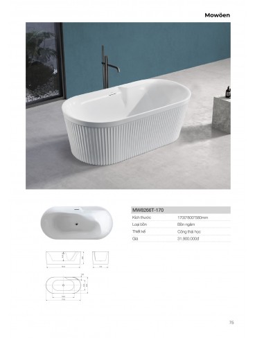 CATALOGUE BỒN TẮM MOWOEN 2026