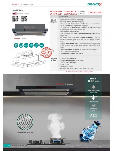 CATALOGUE THIẾT BỊ THIẾT BỊ BẾP GRANDX 2026