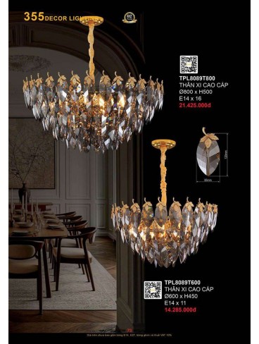 CATALOGUE 355 DECOR LIGHTING 2025