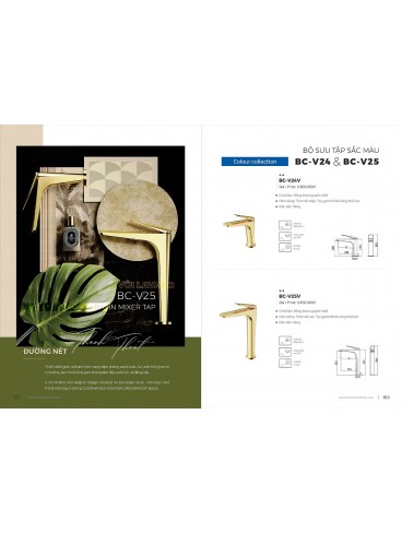 CATALOGUE BỒN RỬA CHÉN BOSSCO