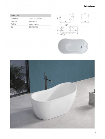 CATALOGUE BỒN TẮM MOWOEN 2026