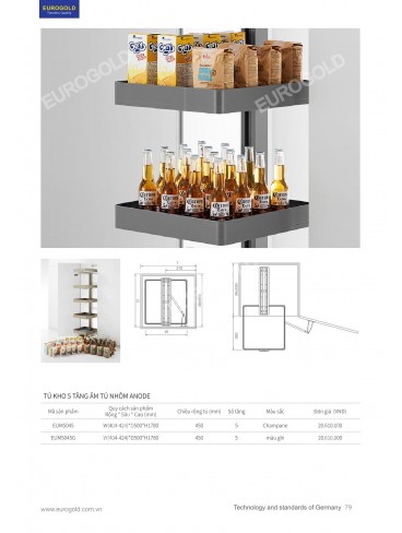 CATALOGUE PHỤ KIỆN BẾP EUROGOLD 2026