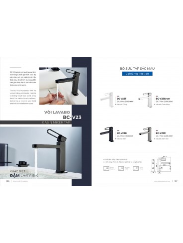 CATALOGUE BỒN RỬA CHÉN BOSSCO