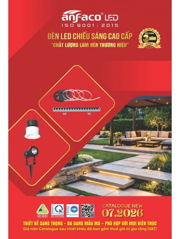 CATALOGUE ĐÈN ANFACO THÁNG 07.2026
