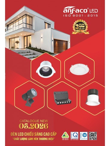 CATALOGUE ĐÈN ANFACO THÁNG 05.2026