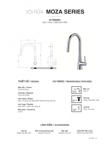 CATALOGUE CHẬU RỬA CHÉN KLUGER 2026