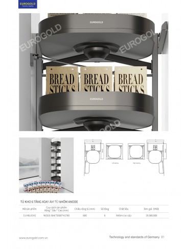 CATALOGUE PHỤ KIỆN BẾP EUROGOLD 2026
