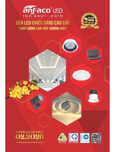 CATALOGUE ĐÈN ANFACO THÁNG 02.2026