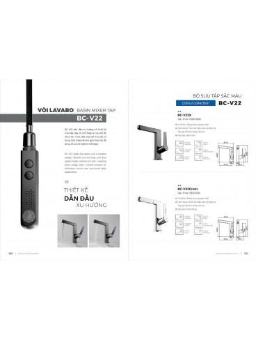 CATALOGUE BỒN RỬA CHÉN BOSSCO