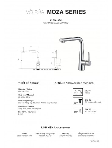 CATALOGUE CHẬU RỬA CHÉN KLUGER 2026