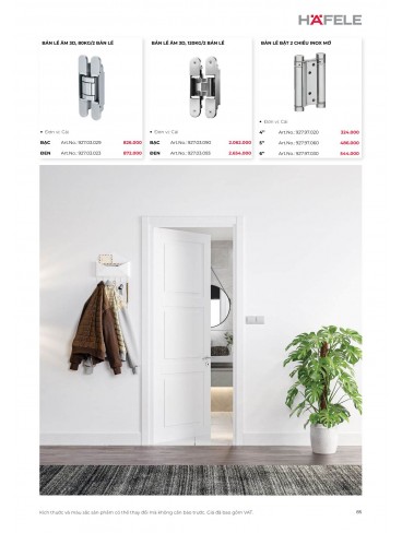 CATALOGUE THIẾT BỊ BẾP HAFELE 2026