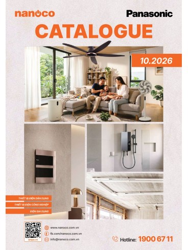 CATALOGUE THIẾT BỊ ĐIỆN PANASONIC & NANOCO T10.2026