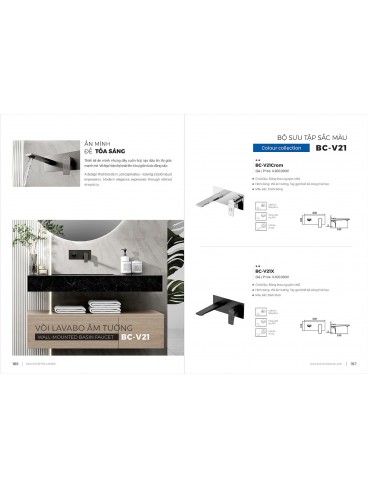 CATALOGUE BỒN RỬA CHÉN BOSSCO