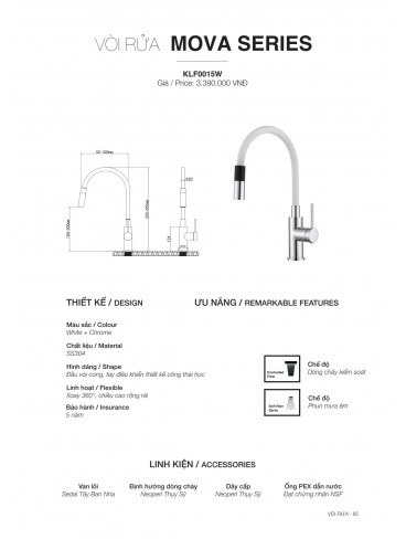 CATALOGUE CHẬU RỬA CHÉN KLUGER 2026