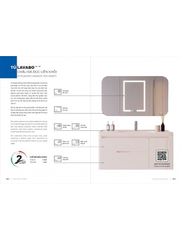 CATALOGUE TỦ LAVABO BOSSCO 