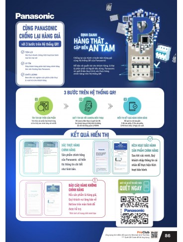 CATALOGUE THIẾT BỊ ĐIỆN PANASONIC & NANOCO T01.2026