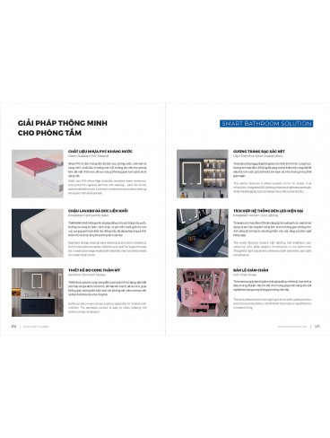 CATALOGUE TỦ LAVABO BOSSCO 