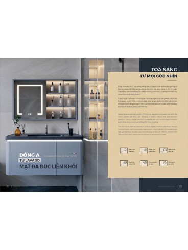 CATALOGUE TỦ LAVABO BOSSCO 
