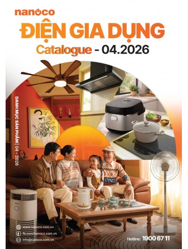 CATALOGUE THIẾT BỊ ĐIỆN PANASONIC & NANOCO T04.2026